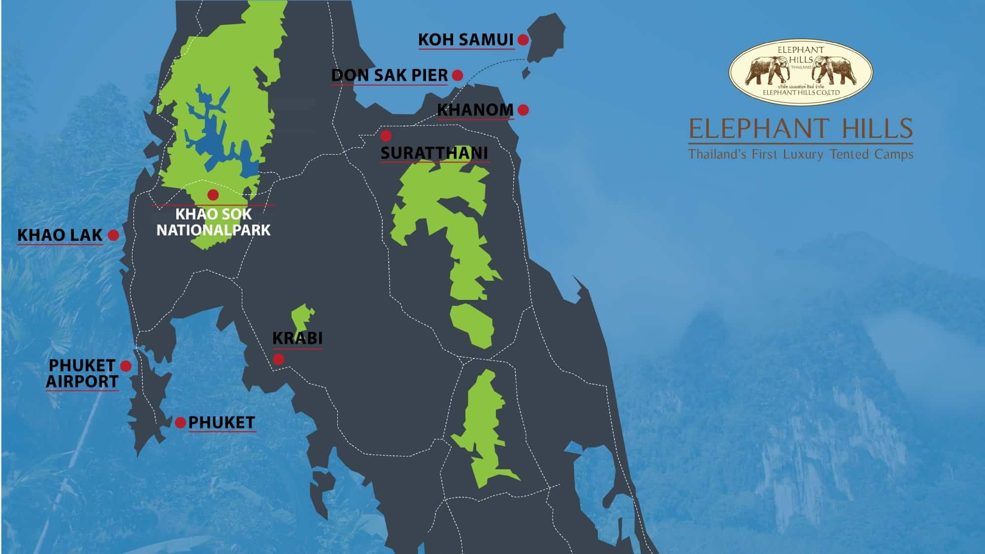 10 Reasons to Visit Khao Sok National Park 3 10.Perfectly Placed